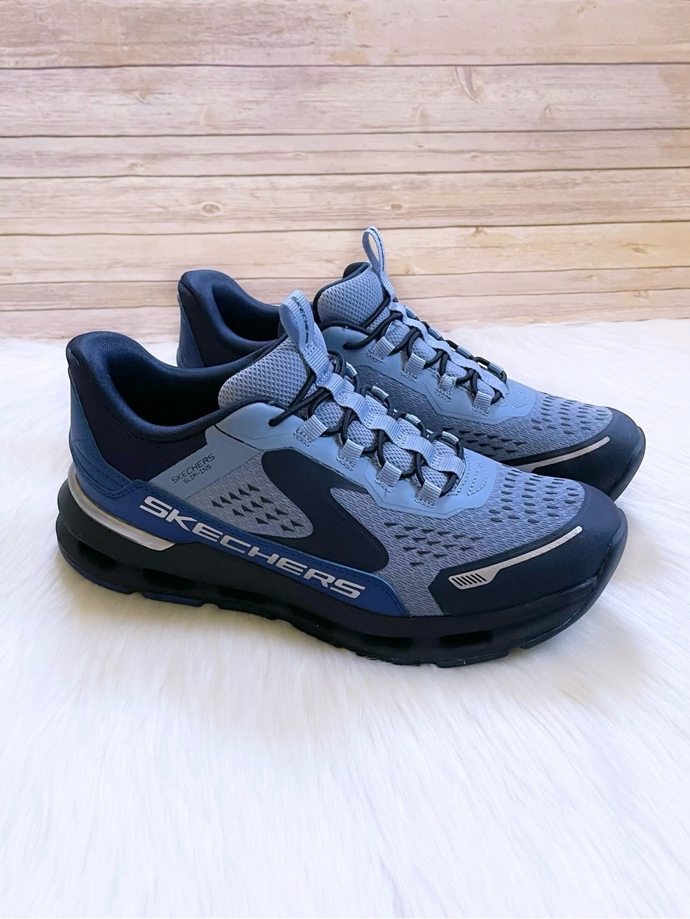Skechers Boys’ Glide-Step Plus Vista-Lane
Slip-In Sneakers